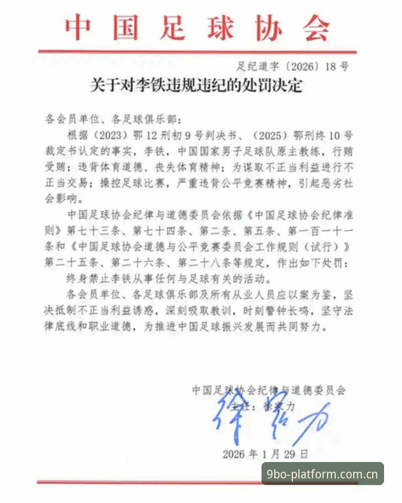 中国足协第三批禁足名单阅读教程：9博APP下载后核对17人终身禁足与48人处罚